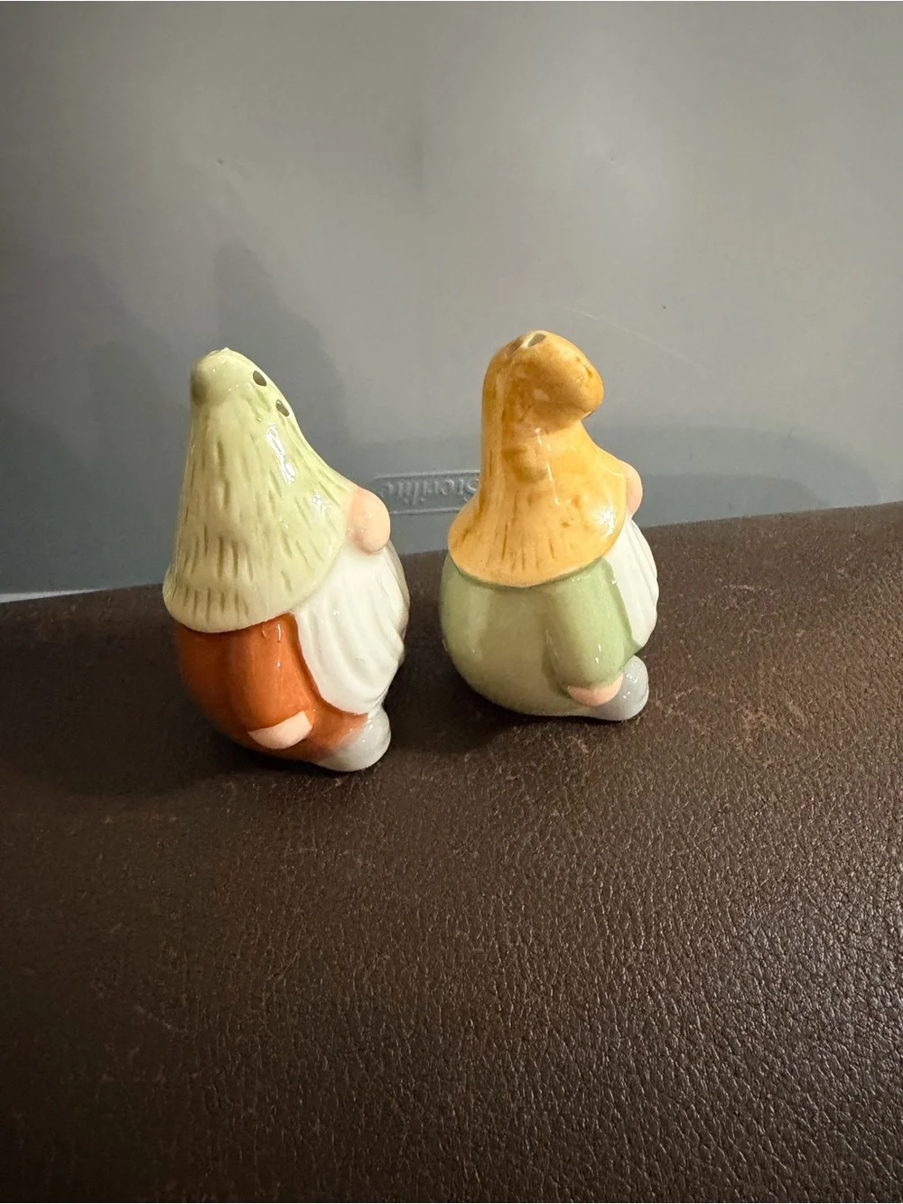Decorative Gnome Salt and Pepper Shakers - Multicolor